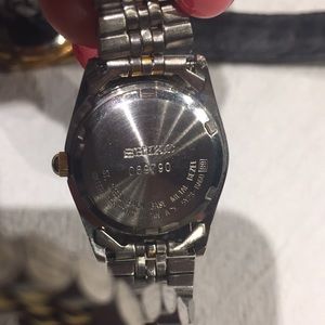 Seiko Jewelry - Black and gold watch Seiko Jewelry - Black and gold watch